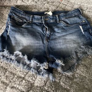 Womens denim shorts